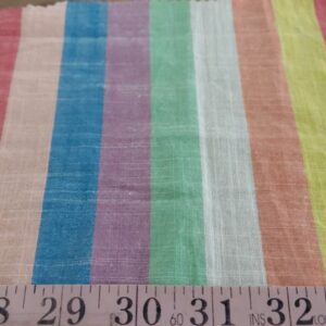 Striped fabric or preppy stripes, perfect for sewing skirts, shirts, coats, ties, bowties, dog bandanas and children's clothing.
