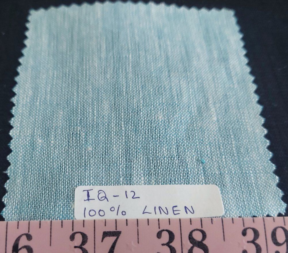 Linen chambray fabric for sewing classic children's clothing