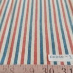 Striped Chambray fabric or preppy stripes, for sewing skirts, shirts, coats, ties, bowties, dog bandanas and children's clothing.
