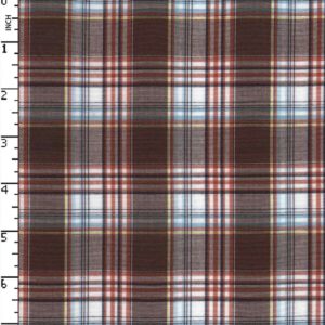 Madras cloth - plaid madras made of Indian cotton yarns of different colors suitable for menswear and classic children's apparel.