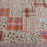 Patchwork Madras & floral fabric for ivy style clothing, menswear, classic children's clothing, dog bandanas & bows.