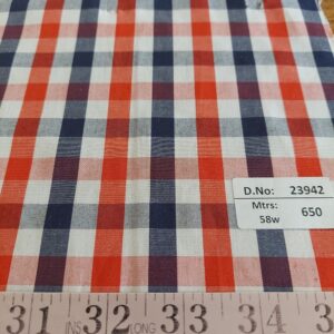 Gingham Plaid Fabric or gingham check for classic children's clothing, shirts, dresses, skirts, boys clothing & retro sewing.