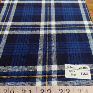 Twill Plaid Cotton fabric for Fall & winter heavy coats, pants, tote bags, jackets, outdoor clothing, upholstery, cushions & decor.