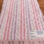Seersucker Striped Fabric for shirts, children's clothing, bowties and ties, southern clothing, vintage menswear.
