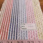 Seersucker Fabric - Striped Seersucker for shirts, children's clothing, bowties and ties, southern clothing, vintage menswear.