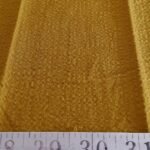 Mustard Seersucker Fabric for shirts, children's clothing, bowties and ties, preppy clothing, dog bandanas & vintage menswear.