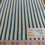 Twill Striped Fabric for pants, coats, jackets, caps, retro skirts & dresses, shorts, decor sewing of cushion covers, table cloths.