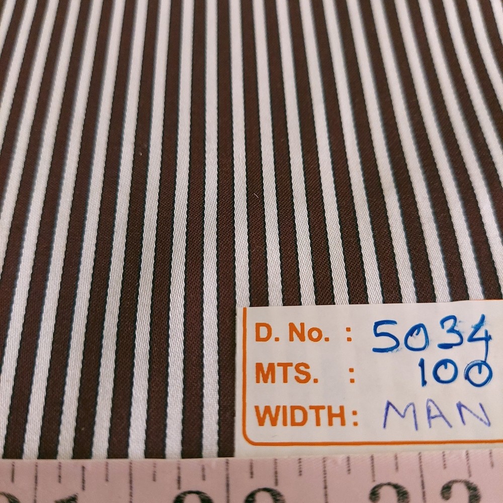 Twill Striped Fabric for coats, jackets, caps, retro skirts & dresses, couture dresses, men's shirts and children's clothing.