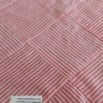 Patchwork Striped Chambray Fabric, perfect for menswear, classic children's clothing, dresses and skirts, ties and bowties.
