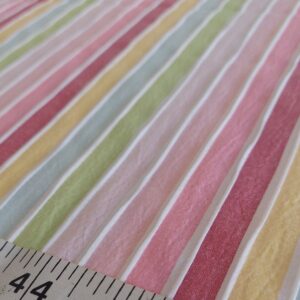 Preppy Pastel Striped Fabric for shirts, children's clothing, bowties, vintage sewing, retro skirts, theater costumes & dresses.