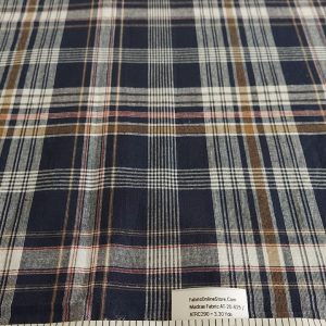 Vintage Madras fabric for classic children's clothing, vintage menswear, retro dresses & skirts, bowties and sport coats.