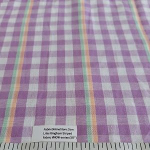 Lilac Gingham Check for men's shirts, classic children's clothing, ties, bowties, preppy dresses, pinup clothing and pet clothing.