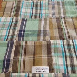 Patchwork Plaid for vintage menswear, classic children's clothing, bowties and ties, and for sewing preppy kids clothing.