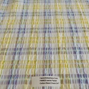 Pleated Plaid Fabric For Skirts & Dresses, retro sewing, fun children's clothing, bowties, pet clothing, doll clothes & costumes.