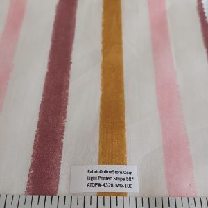 Striped fabric for sewing skirts, shirts, coats, ties, bowties, dog bandanas, retro & vintage clothing and kids clothing.