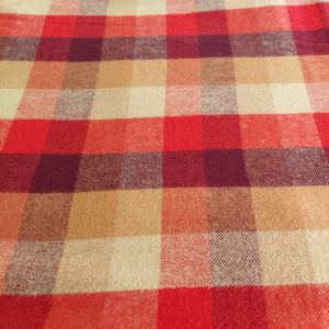 Flannel Buffalo plaid fabric for Fall shirts, outdoor clothing, dog bandanas & bows, bowties & classic children's clothing.