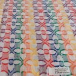 Floral Motifs fabric for theater costumes, dance clothing, children's clothing, home decor, bowties & dog bandanas.