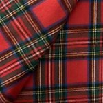 Flannel Tartan Plaid fabric for sewing shirts, outdoor clothing, dog bandanas, flannel bowties & retro dresses & kids clothing.