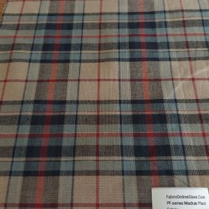 Vintage Madras fabric for classic children's clothing, vintage menswear, retro dresses & skirts, bowties and sport coats.