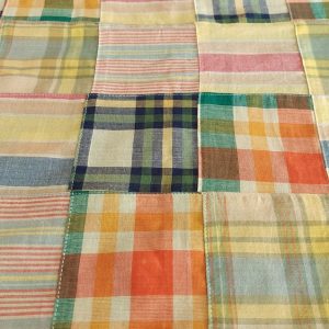 Patchwork Madras fabric for preppy menswear, classic children's clothing, etsy handmade clothing, retro dresses & skirts.