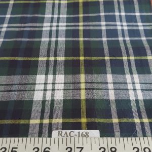 Madras Plaid Fabric for preppy menswear, shirts, retro dresses, plaid bowties, classic childrens clothing and plaid decor.