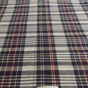 Madras Plaid fabric for mens & boys shorts, ties, retro dresses, pinup clothing, dog bandanas children's clothing & costumes.