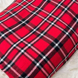 Plaid Twill fabric for winter sewing like shirts, outdoor clothing, dog bandanas, flannel bowties & retro dresses & kids clothing.