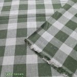 Olive Flannel Buffalo Plaid Fabric