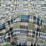 Woven Patchwork Plaid Pattern Fabric