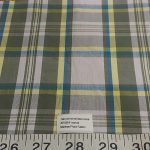 Retro Madras Plaid Fabric