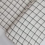 Linen Check Fabric For Shirts, Dresses & Bowties