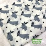 Rabbits Print Fabric For Dresses & Kids Wear