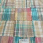 Patchwork Madras Fabric  For Dresses, Shorts & Children's Clothing