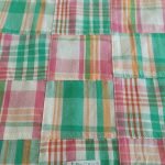Patchwork Madras Fabric  For Dresses, Shorts & Children's Clothing