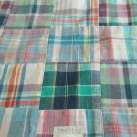 Patchwork Madras Fabric  For Dresses, Shorts & Children's Clothing