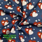 Hearts Print Fabric For Dresses, Children's Clothing & Costumes