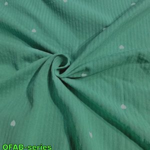 Seersucker Hearts Fabric For Shirts, Blouses, Children's clothing & Dresses.