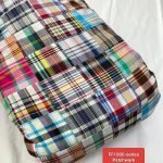 Patchwork Madras Fabric For Shorts, Blouses, Children's clothing & Dresses.
