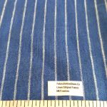 Blue Linen Fabric For Shirts, Blouses, Children's clothing & Dresses.