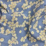 Floral Print Seersucker Fabric For Blouses, Children's clothing & Dresses.