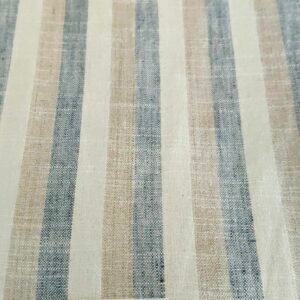 Chambray Striped Fabric For Shirts, Tops, Blouses, Dresses, Costumes & Boho Clothing.