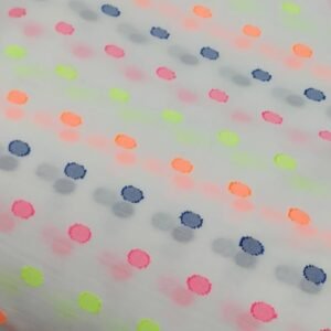 Swiss Dots Fabric For Shirts, Tops, Blouses, Dresses, Costumes & Boho Clothing.