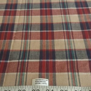 Madras Plaid Fabric For Shirts, Skirts, Bowties, Children's clothing & Shorts.