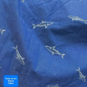 Sharks Print For Shirts, Skirts, Bowties, Children's clothing & Bags.