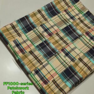 Patchwork Madras Fabric For Shirts, Coats, Dresses, Children's Clothing & Decor.