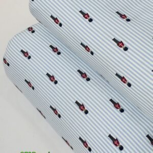 King's Guard Striped Fabric For Fun Pants, Costumes, Dresses, Children's Clothing & Decor.