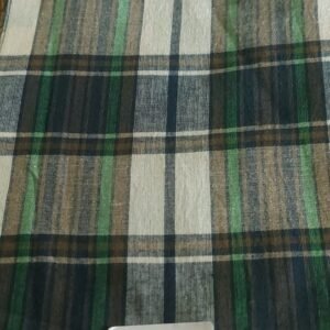 Madras Plaid Fabric For Sewing Shirts, Coats, Pants, Dresses, Shorts & Costumes.