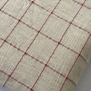 Thread Check Fabric For Shirts, Coats, Dresses, Beach Wear, Bowties & Decor.