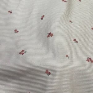 Floral Corduroy Fabric For Shorts, Coats, Pants, Dresses, Bags & Quilts.