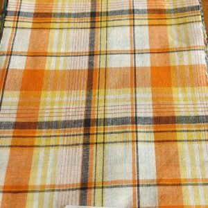 Madras Plaid Fabric For Shirts, Blouses, Coats, Pants, Dresses, Bags & Costumes.